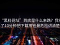 “黑料网址”到底是什么来路？我花了10分钟把下载按钮最危险讲清楚