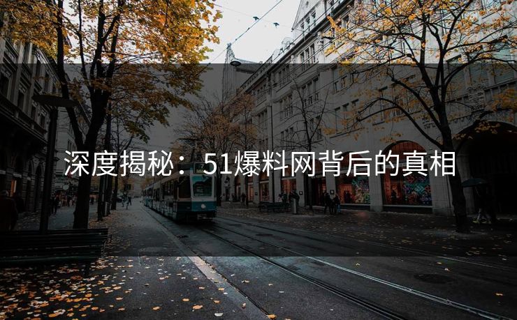 深度揭秘：51爆料网背后的真相-第1张图片-杏吧夜间直播热门站